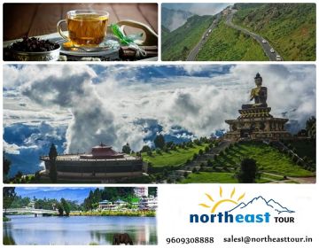 6 Days 5 Nights Seven Sisters Northeast India Guwahati to Dirang Family Holiday Package Northeast Tours