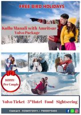 6 Days 5 Nights Manali Tour Package by Free Birds Holidays