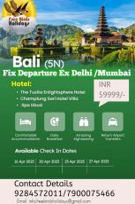 6 Days 5 Nights Bali Tour Package by Free Birds Holidays