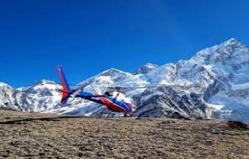 Everest Basecamp Helicopter Tour Kalapatthar Landing in sharing Basis