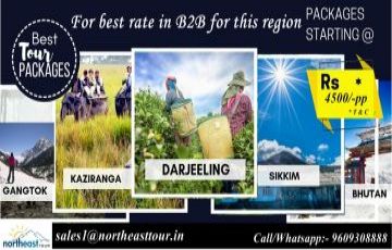 10 Days 9 Nights Sikkim - Darjeeling-Gangtok-Pelling-Lachen & Lachung Family Vacation Package