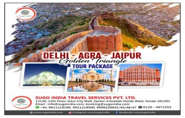 Golden Triangle 6 Days Tour 5 Nights / 6 Days Delhi - Agra - Jaipur - Delhi