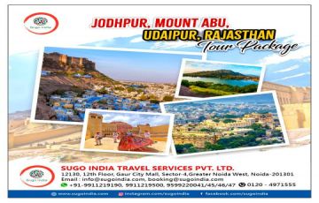 Rajasthan Trip for 6 days Jodhpur 2N  Mount Abu 2N  Udaipur 1N