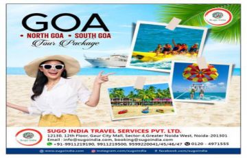 Goa Tour Package For 3 nights and 4 days