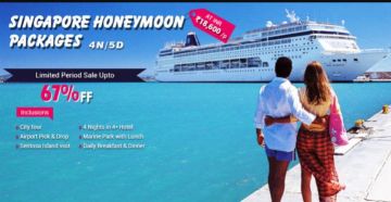 Singapore Honeymoon Packages from india Olivel Tours Chennai