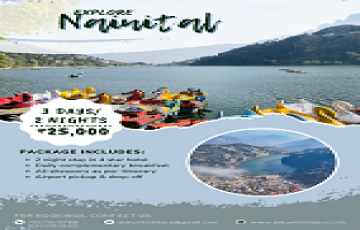 3 Days 2 Nights Nainital Tour Package by Ekkum Holidays