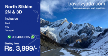 North Sikkim 2 N 3 D Shared Budget.
