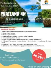 5 Days 4 Nights Bangkok with Pattaya Tour Package