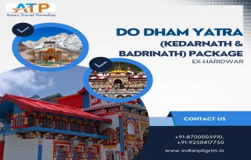 4 Night 5 Days Do Dham Kedarnath & Badrinath Yatra Package