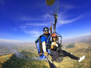 Kamshet Paragliding Adventure near lonavala mumbai and pune