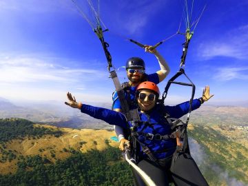 Kamshet Paragliding Adventure near lonavala mumbai and pune