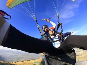 Kamshet Paragliding Adventure near lonavala mumbai and pune