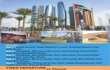 Experience 5 Days 4 Nights AbuDhabi Tour Package