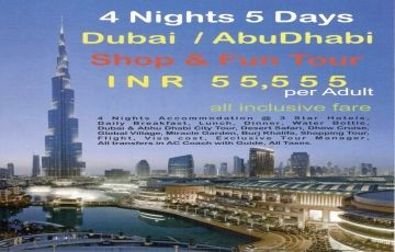 Experience 5 Days 4 Nights AbuDhabi Tour Package