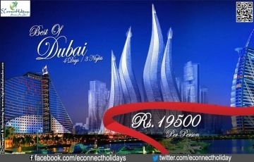 Amazing Dubai Tour Package for 4 Days from Delhi