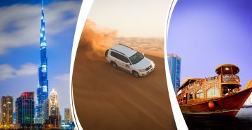 Magical 5 Days 4 Nights Dubai and Abu Dhabi Honeymoon Holiday Package