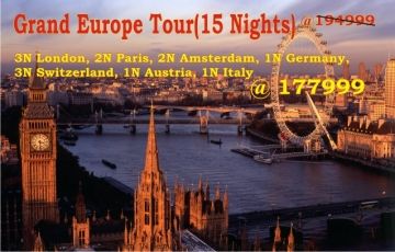 Grand Europe Tour(15 Nights)