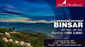 Magical 3 Days 2 Nights Binsar Trip Package