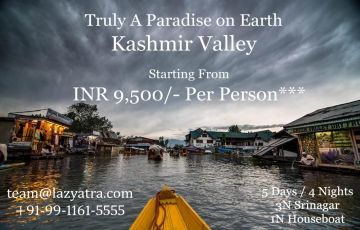 Family Getaway 5 Days 4 Nights Srinagar Family Trip Package