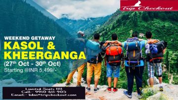 Magical Kasol Tour Package for 4 Days from Delhi