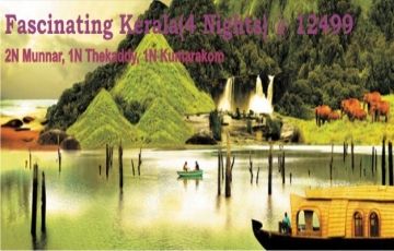 Best 5 Days 4 Nights Munnar, Thekkady and Kumarakom Tour Package