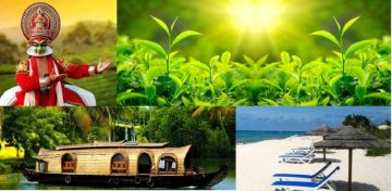 Beautiful 8 Days 7 Nights Munnar, Kovalam, Kochi, Thekkady, Kanyakumari and Alleppey Honeymoon Holiday Package