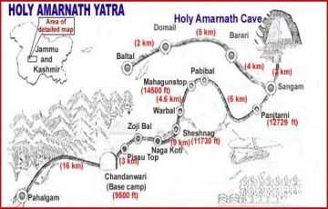 Amarnath Yatra By Helicopter 2 Nights & 3 Days