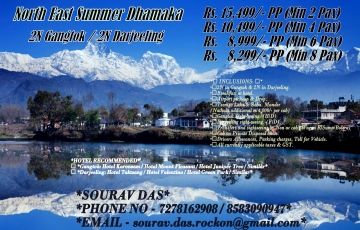 Magical 5 Days 4 Nights Darjeeling and Gangtok Honeymoon Tour Package