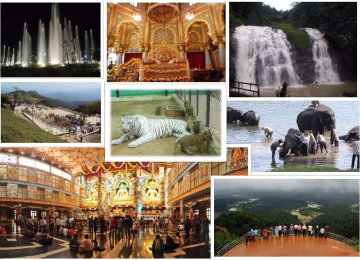 6 Days Bengaluru to Mysore Coorg Ooty Bangalore Lake Tour Package