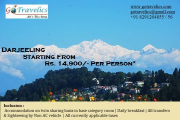 Magical 4 Days 3 Nights Darjeeling, Tiger Hill with Mirik Lake Culture and Heritage Holiday Package
