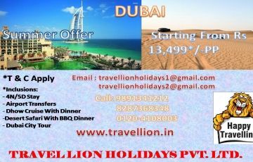 Magical 5 Days Delhi to Dubai Vacation Package
