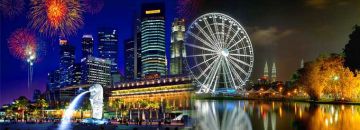 Family Getaway Singapore Tow Honeymoon Tour Package for 6 Days from Mumbai