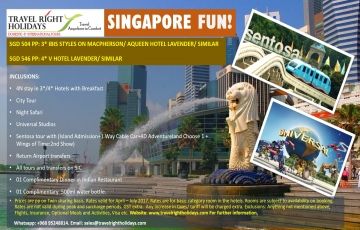 Best 5 Days 4 Nights Singapore Gardens and Green Fields Wildlife Trip Package