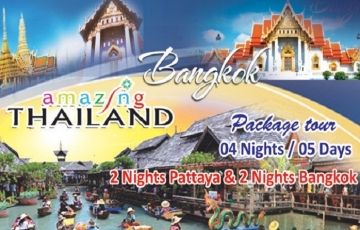Amazing 5 Days 4 Nights Bangkok and Pattaya Nightlife Trip Package