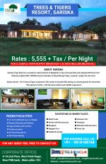 Heart-warming 2 Days 1 Night Alwar Resort Trip Package