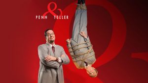 Penn & Teller Comedian Magician Superstars At The Rio