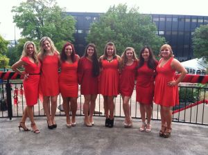 Alpha Phi Red Dress Gala