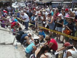 Oatman Sidewalk Egg Frying Contest