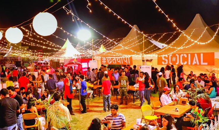 November food festival 2019 in Jawaharlal Nehru Stadium, Pragati Vihar