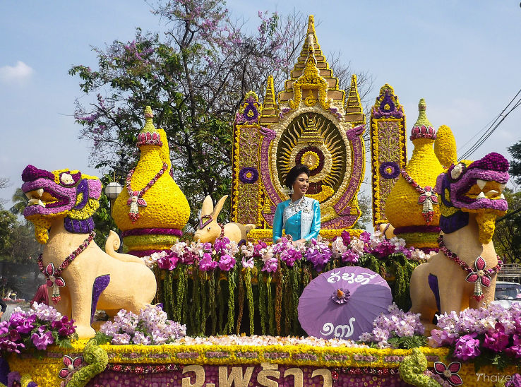 Chiang Mai Flower Festival 2024 in Thailand, photos, Festival, Carnival