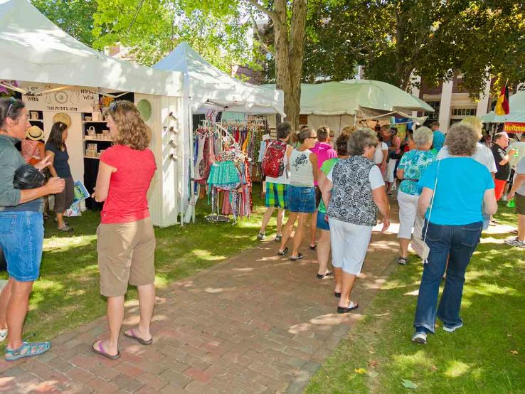 The Yarmouth Clam Festival 2019 in United Kingdom, photos, Fair