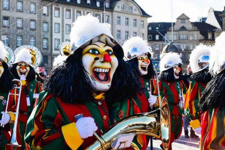 Basel Fasnacht : Carnival of Basel 2020 in Switzerland, photos