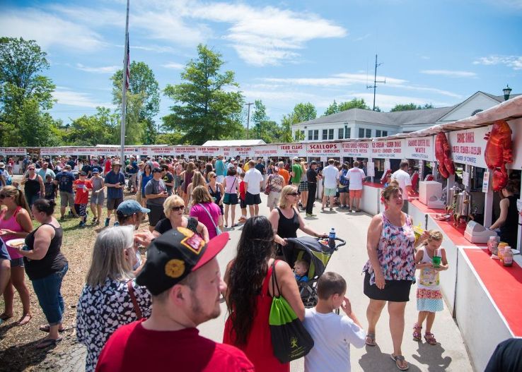 The Yarmouth Clam Festival 2019 in United Kingdom, photos, Fair