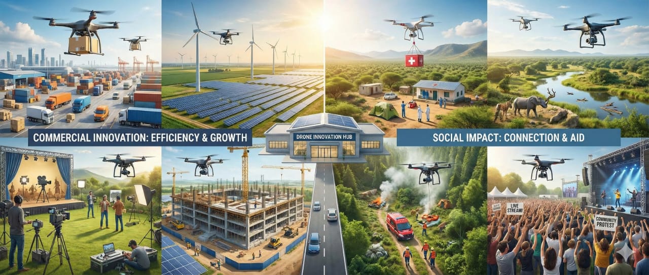 Commercial and Social Impact of Drone Camera Innovation - image 1