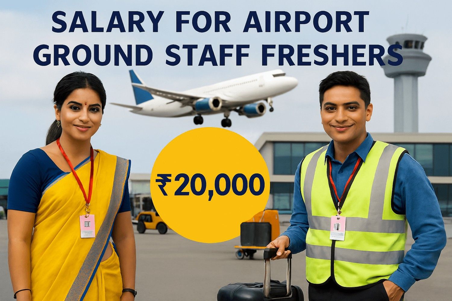 Salary for Airport Ground Staff Freshers - image 1