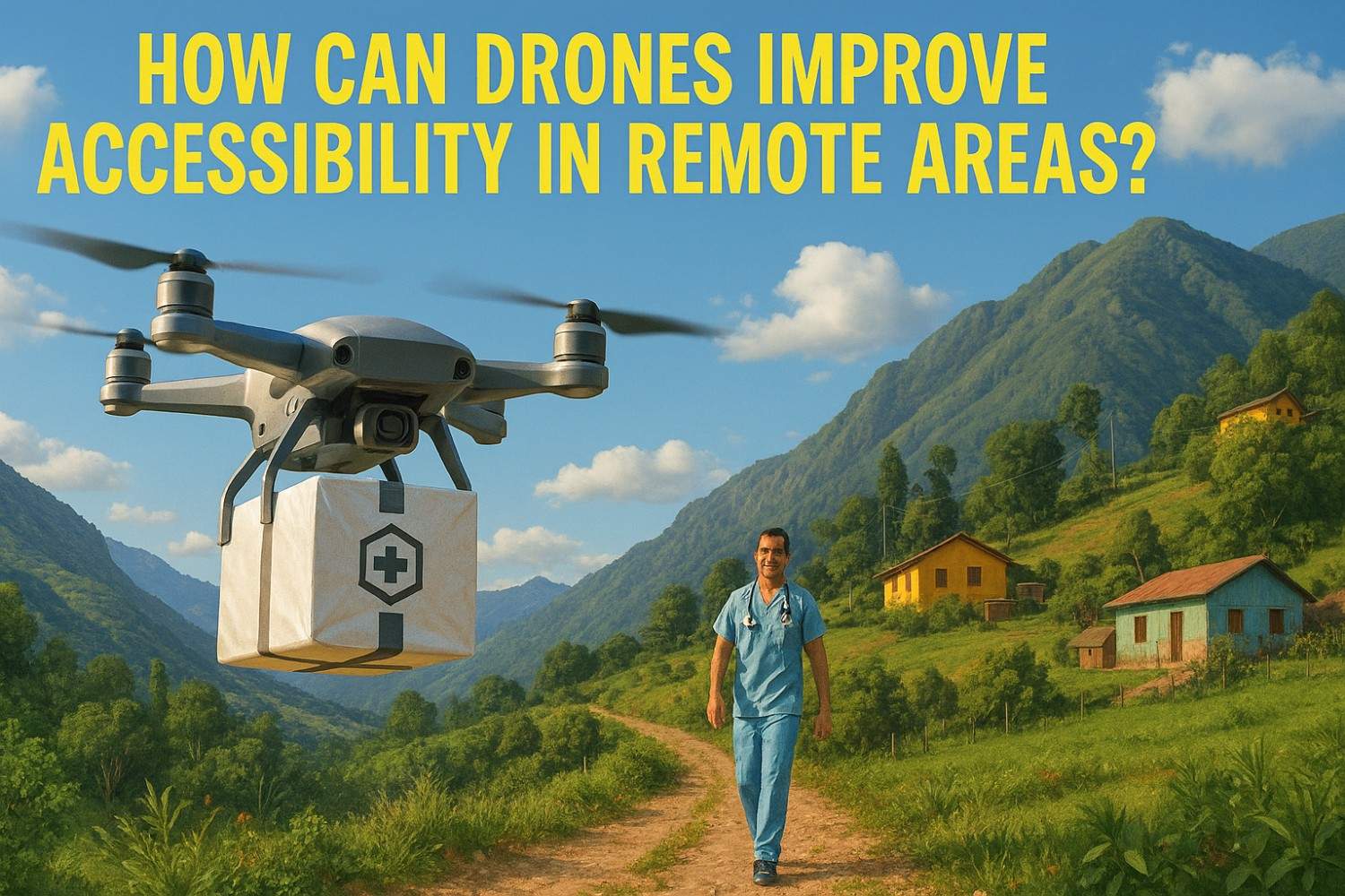 How Can Drones Improve Accessibility in Remote Areas? - image 1