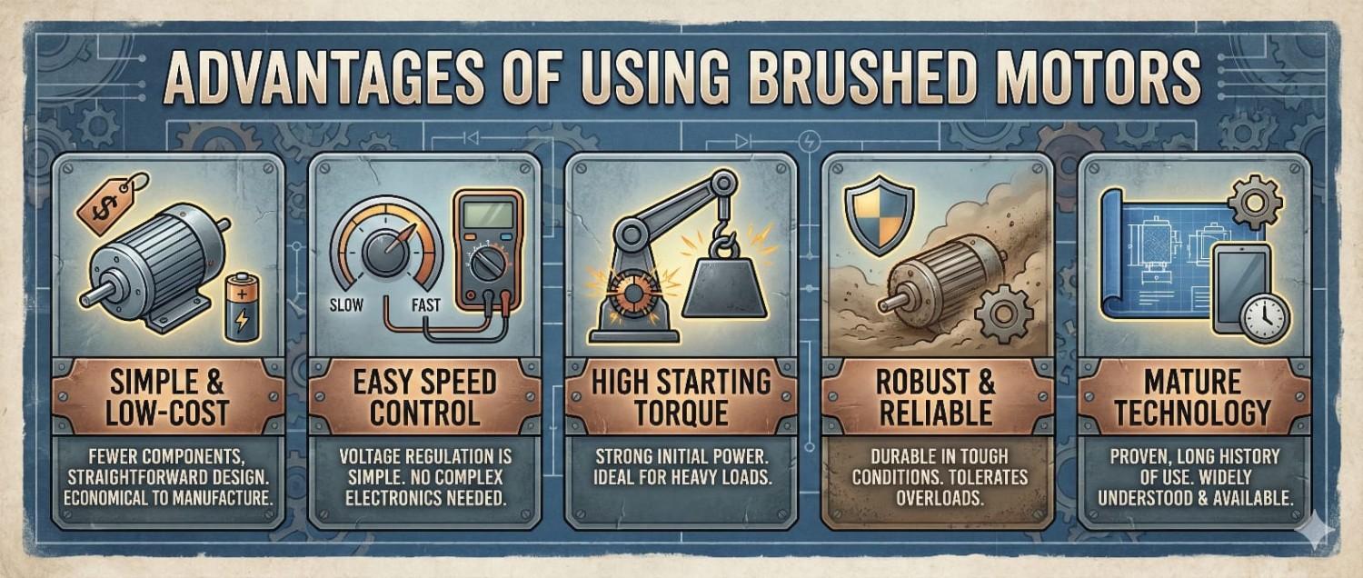 Advantages of Using Brushed Motors    - image 1