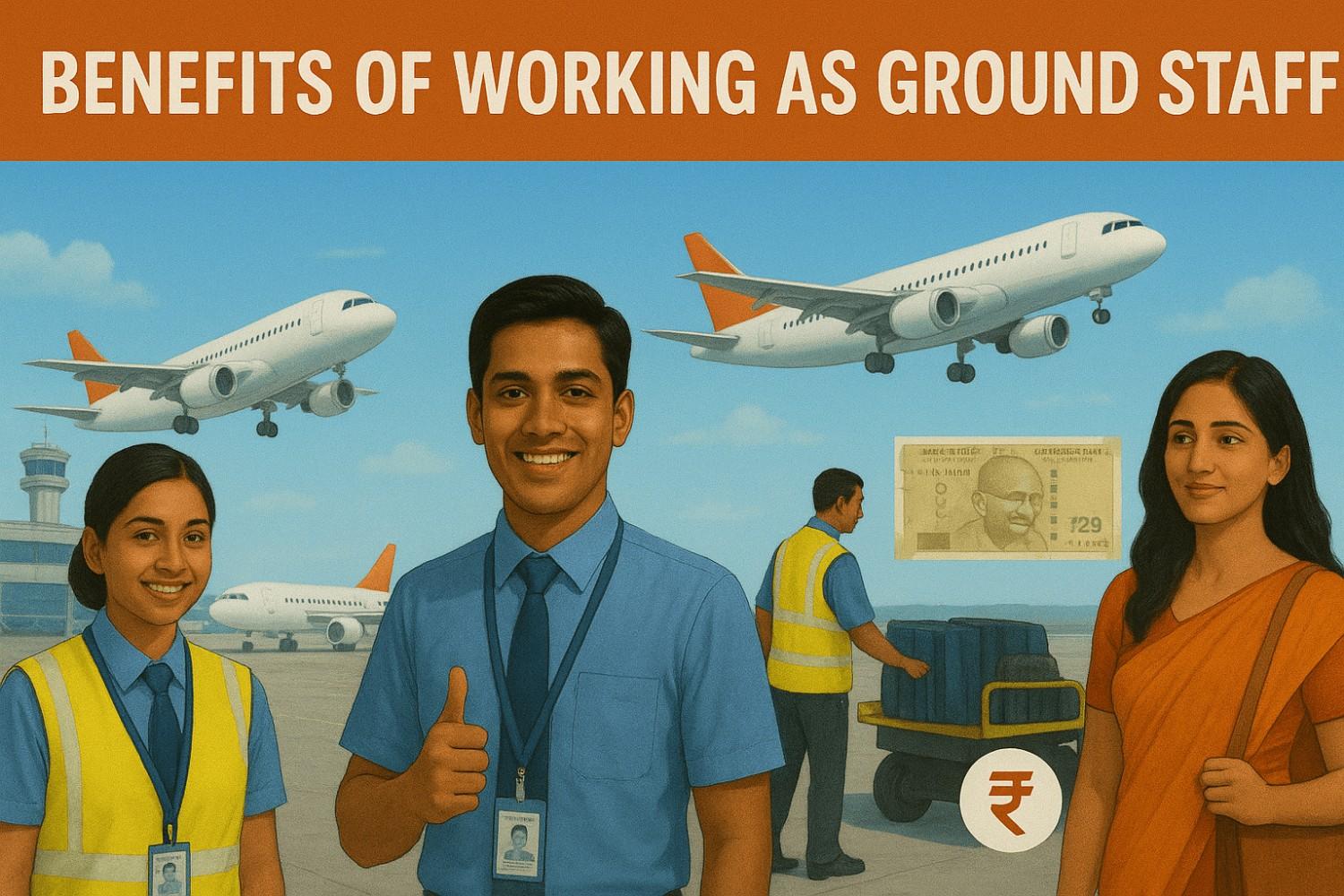 Benefits of Working as an Aviation Ground Staff - image 1