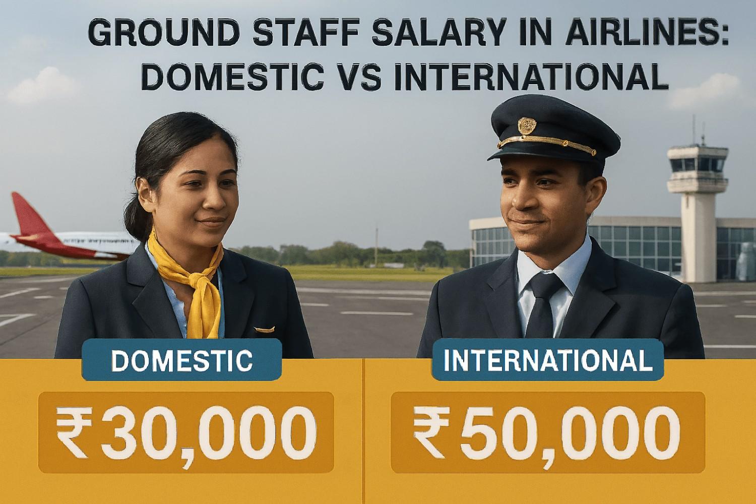 Ground Staff Salary in Airlines: Domestic vs International - image 1