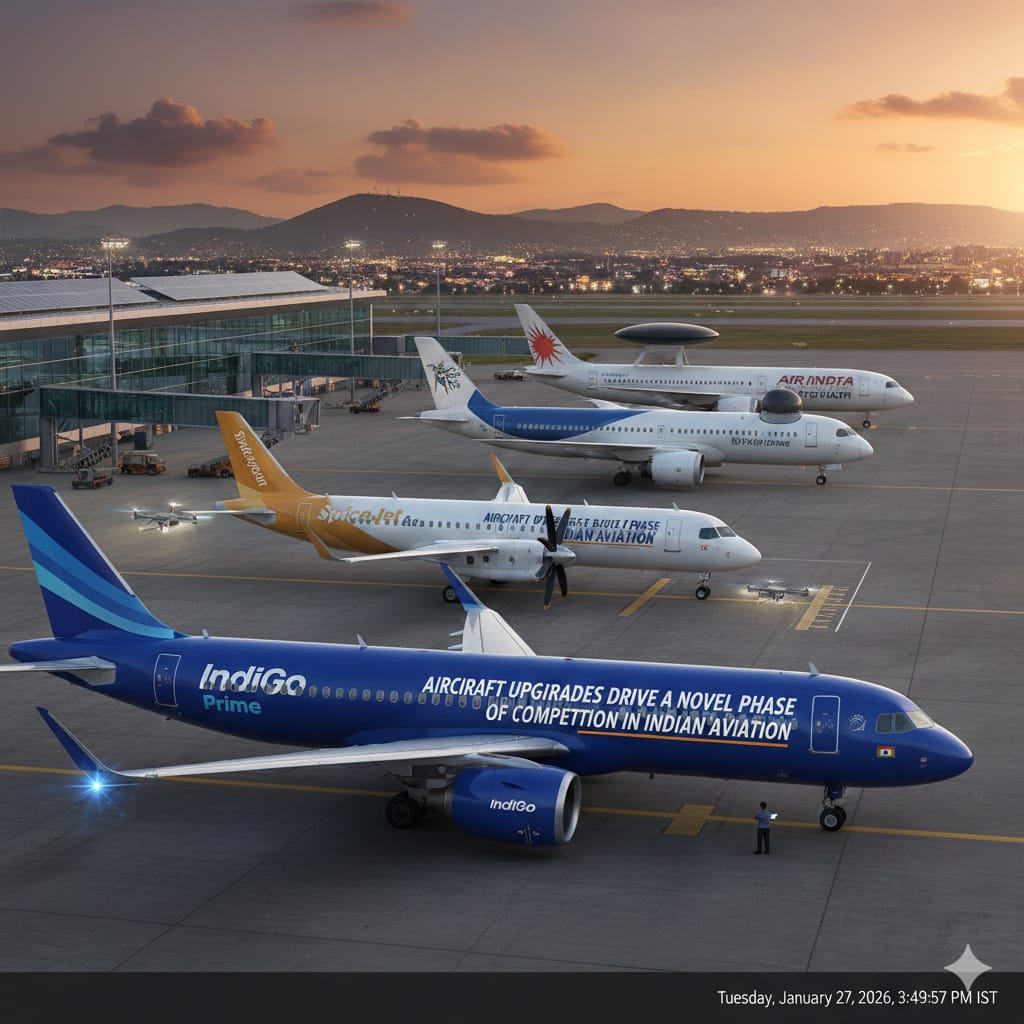 Aircraft Upgrades Drive a Novel Phase of Competition in Indian Aviation